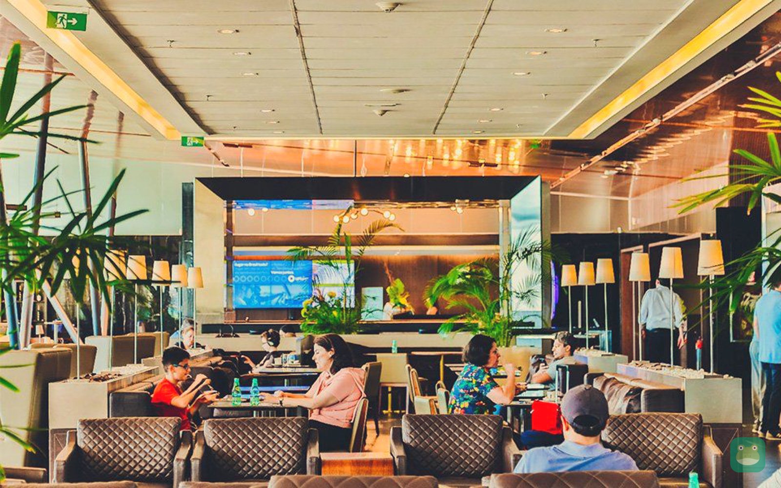 Aeroportos VIP Club (Domestic), BSB Terminal 1 — lounge interior