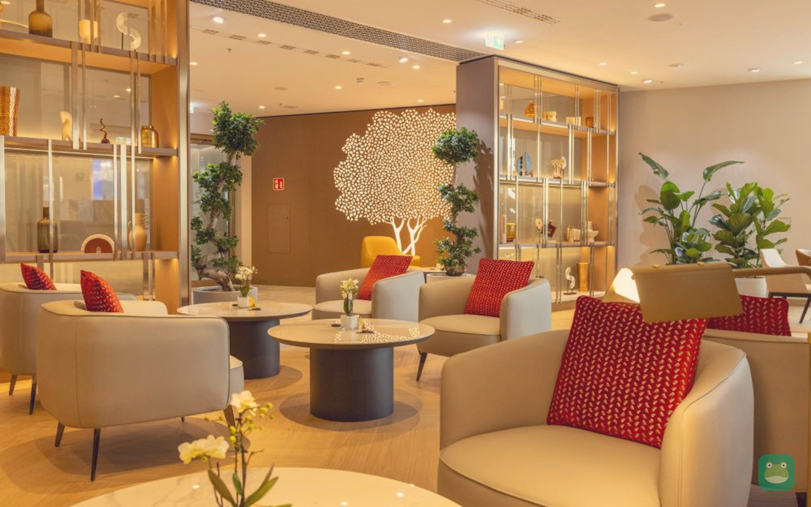 Emirates Lounge, MUC Terminal 1 — seating area