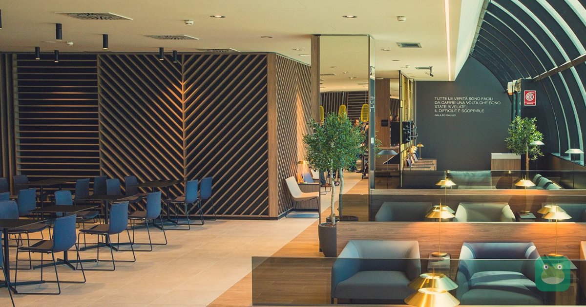 Window seating, Star Alliance Lounge, Rome Fiumicino Terminal 3