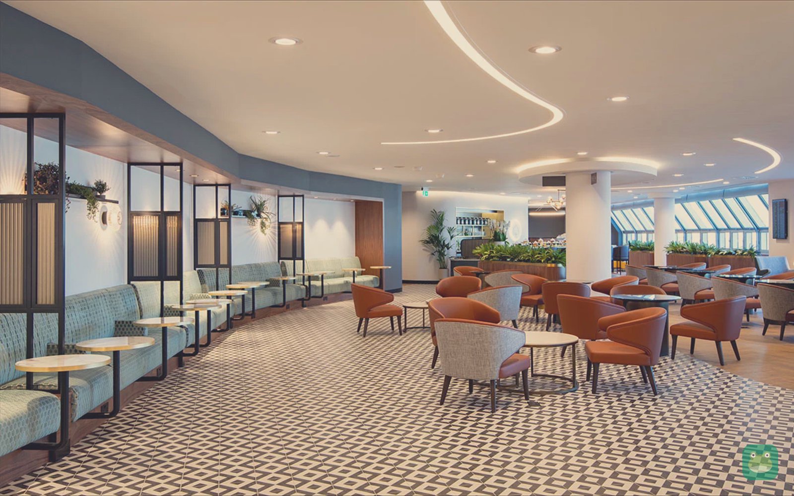 Lounge interior, Saudia Lounge, Heathrow Terminal 4