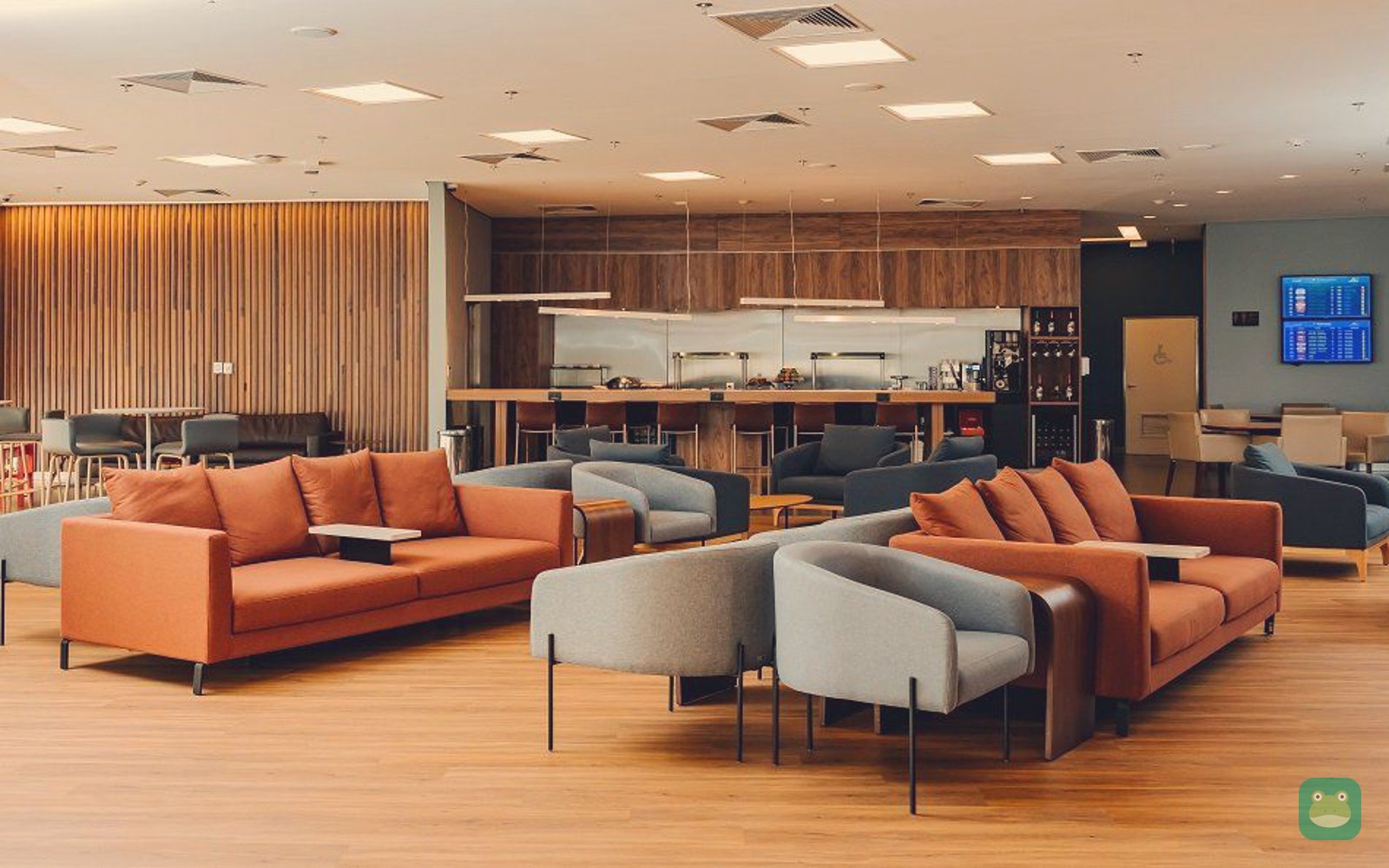 Aeroportos VIP Club (International), BSB Terminal 1 — lounge interior