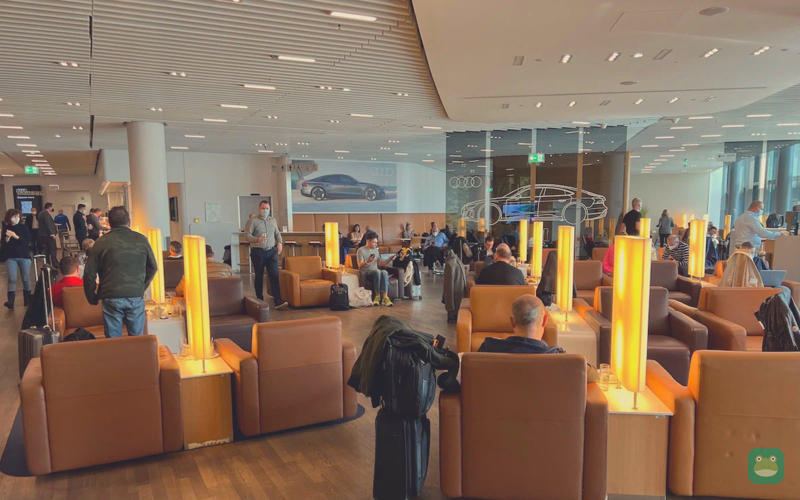 Lufthansa Senator Lounge (A), FRA Terminal 1 (A/Z) — seating