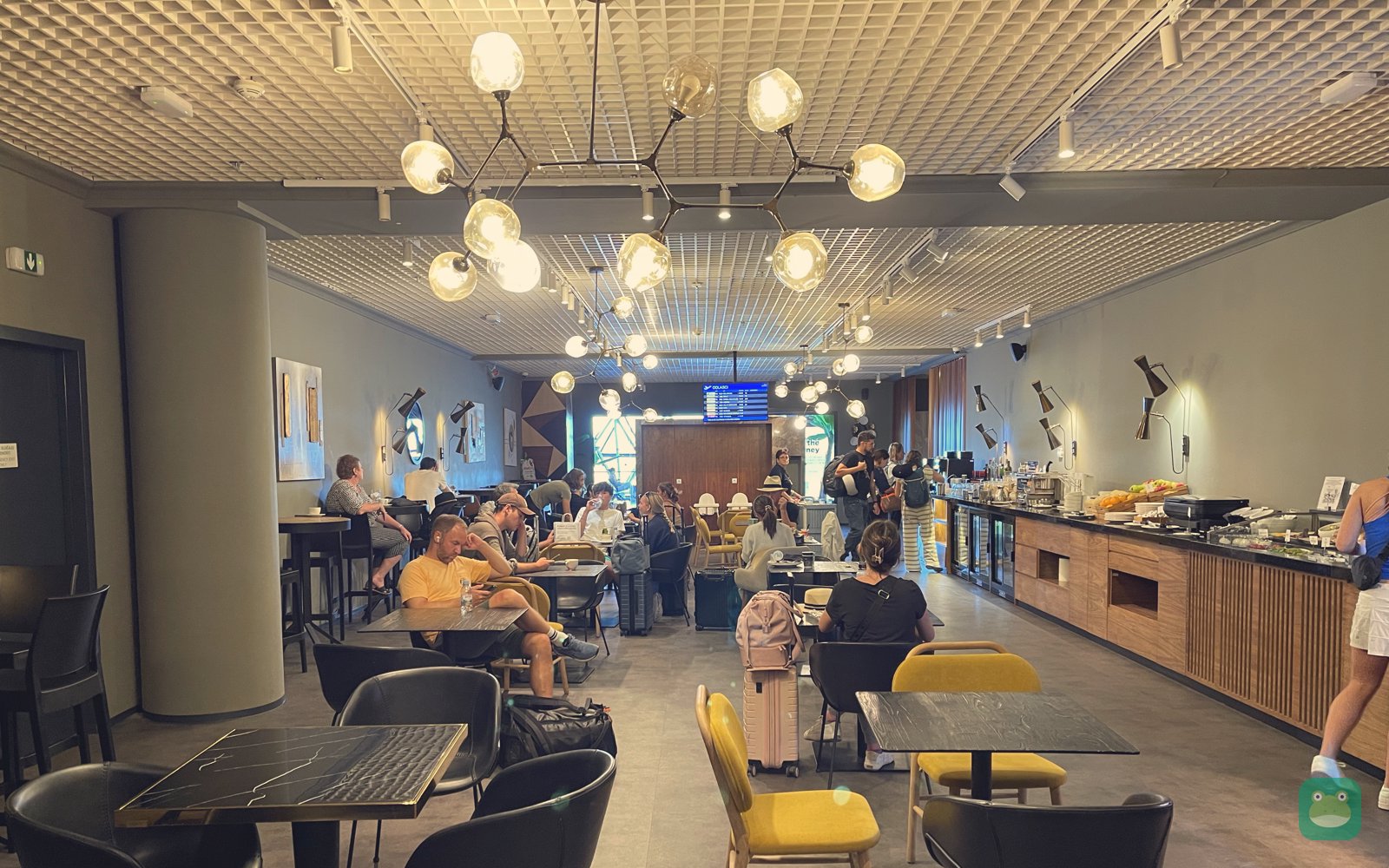 Main seating, Primeclass Business Lounge, Zagreb