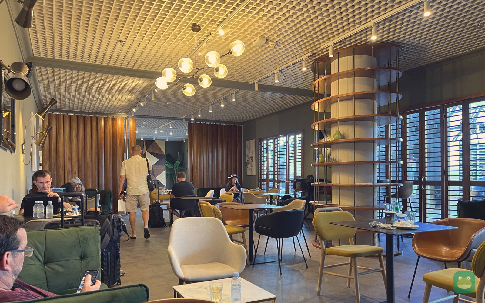 Seating area, Primeclass Business Lounge, Zagreb