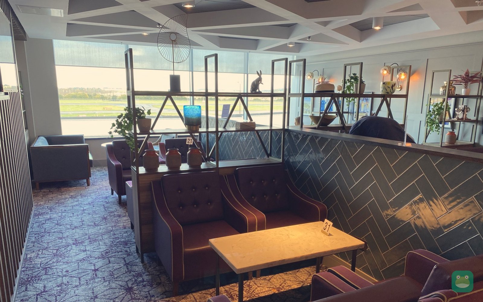 Seating area, Aspire Lounge (Gate 16), Edinburgh