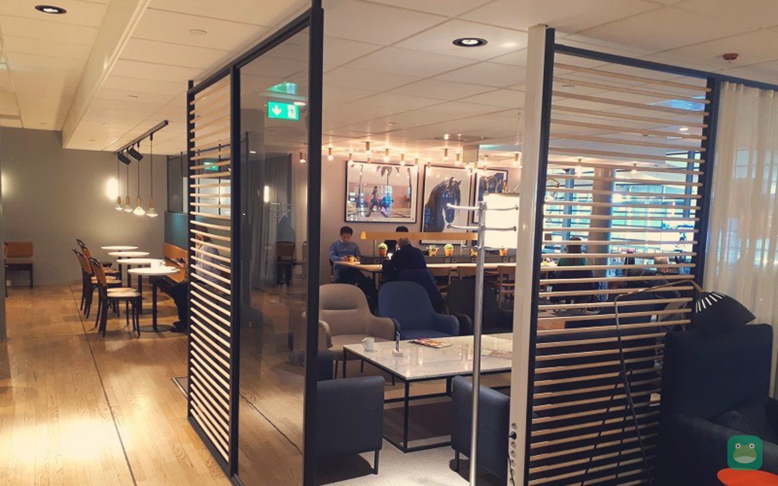 Former SAS Gold Lounge section, Oslo (2023)