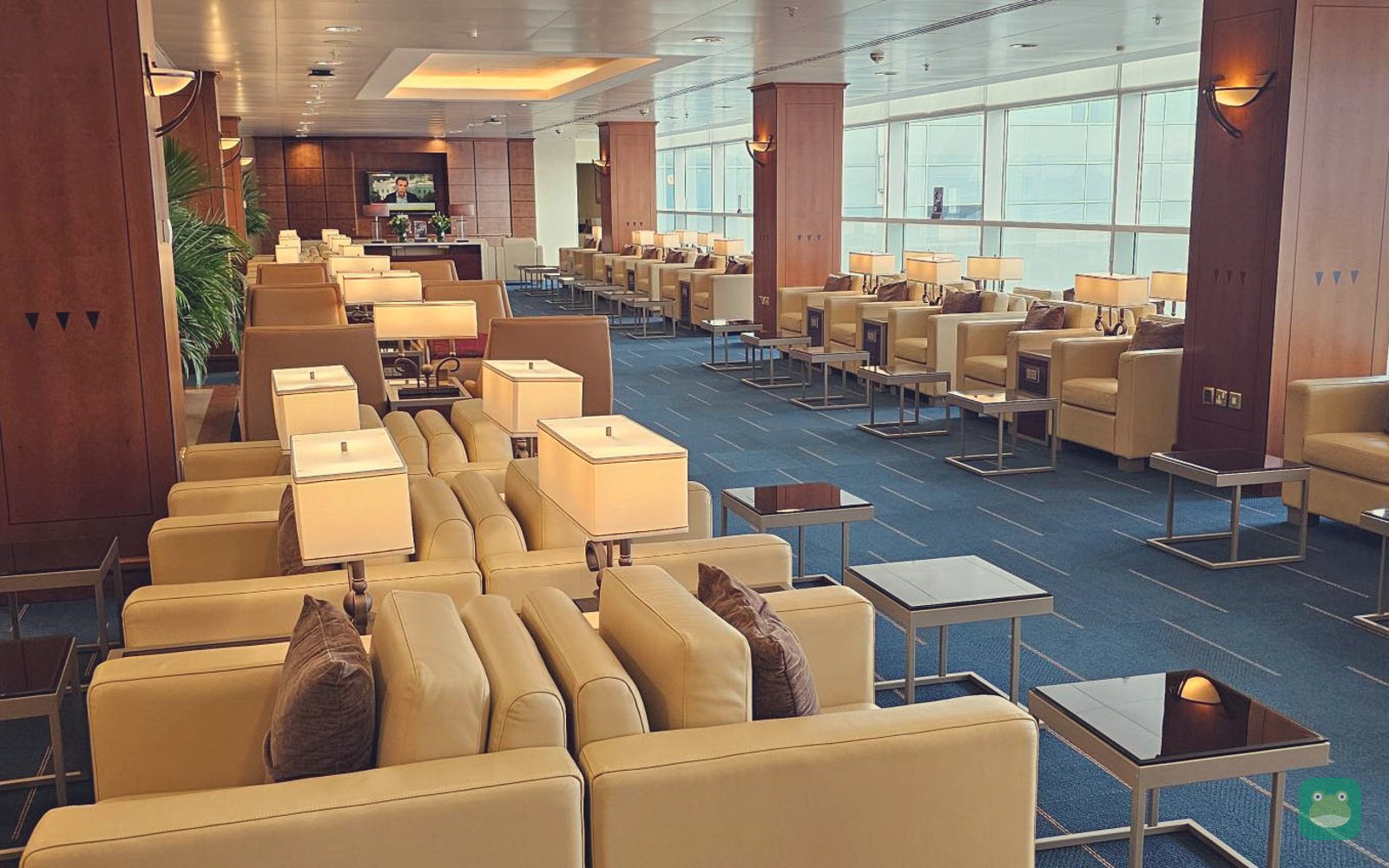 Emirates Lounge, Birmingham Airport
