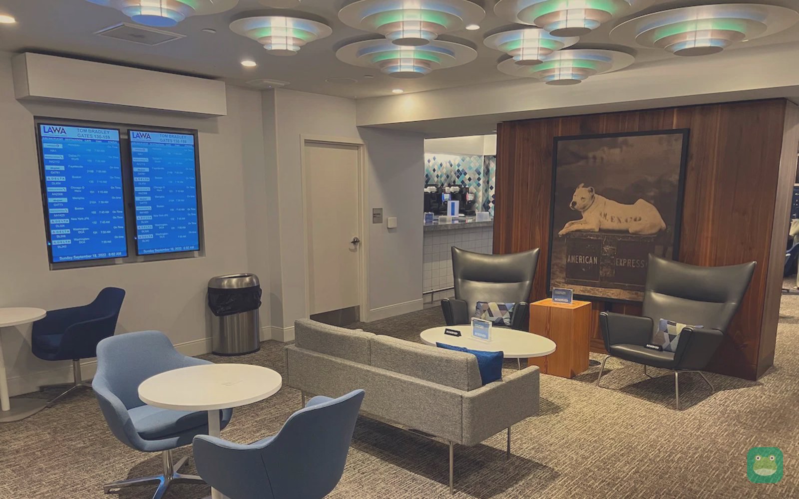 The Centurion Lounge, LAX Tom Bradley International Terminal — seating