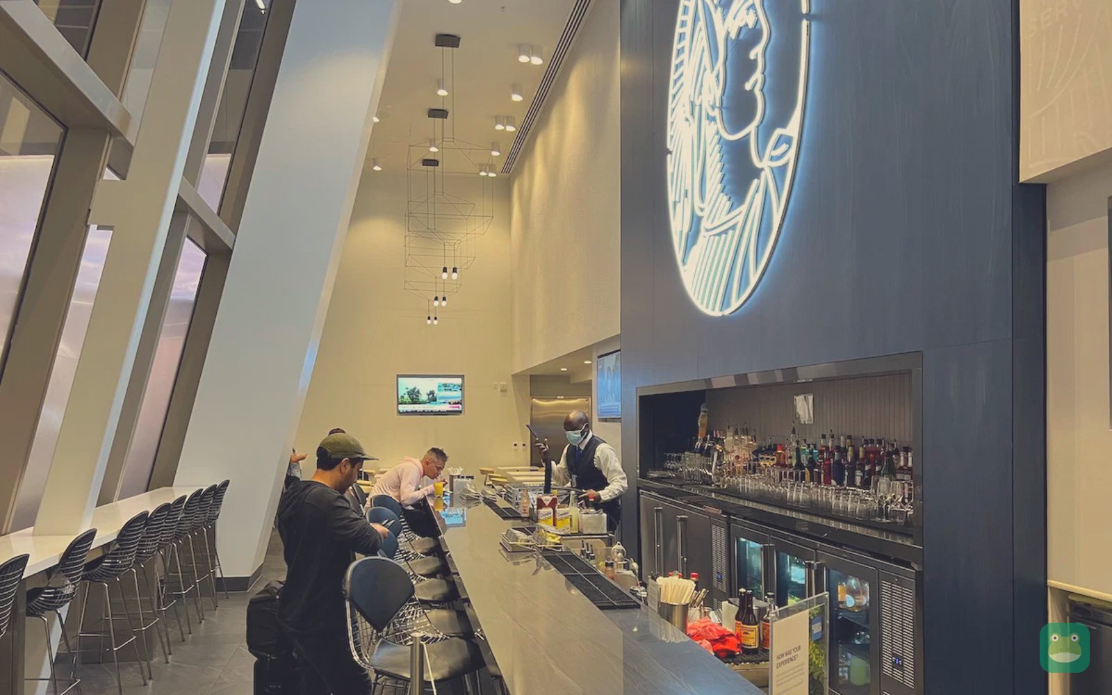 The Centurion Lounge, LAX Tom Bradley International Terminal — bar