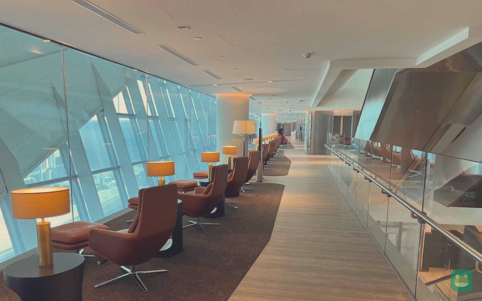 Etihad Business Lounge, AUH Terminal A — window seating