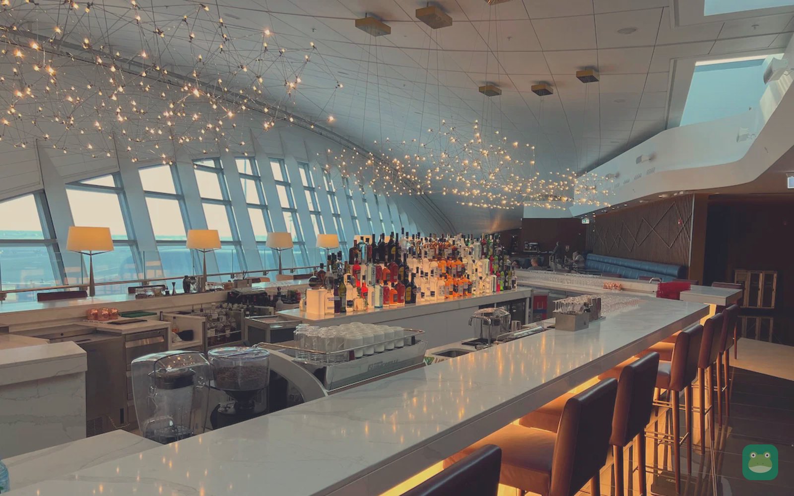 Etihad Business Lounge, AUH Terminal A — Constellation Bar
