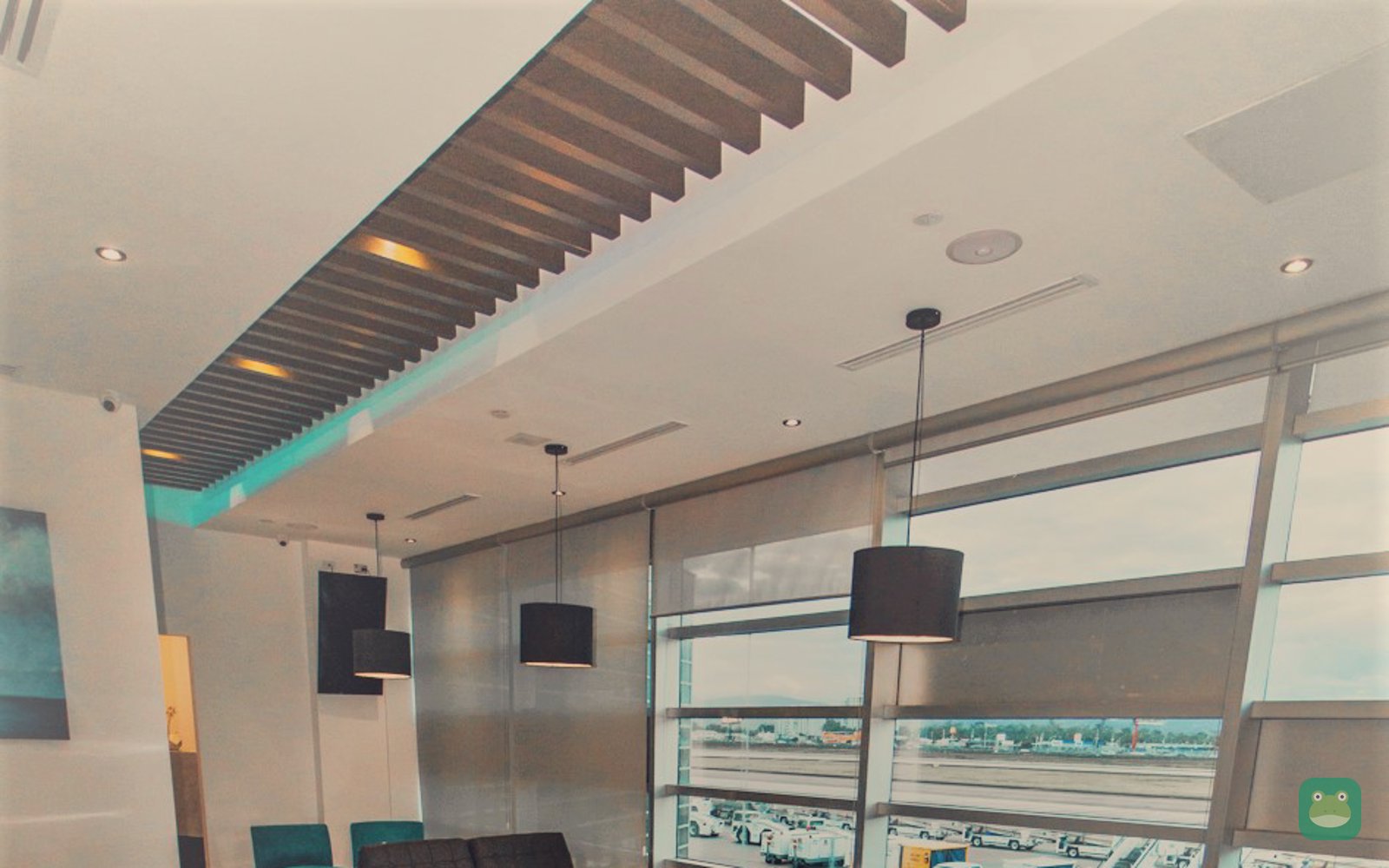 The Lounge San Juan at Terminal A, SJU Terminal A — lounge interior