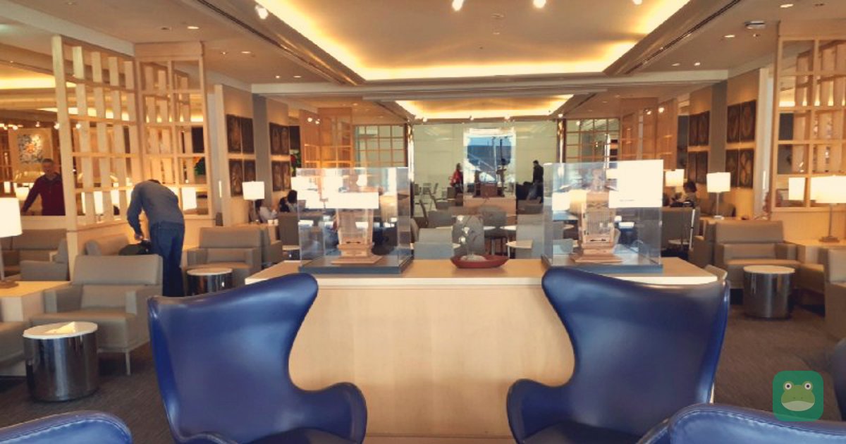 United Club, Narita Terminal 1 — interior (2020)