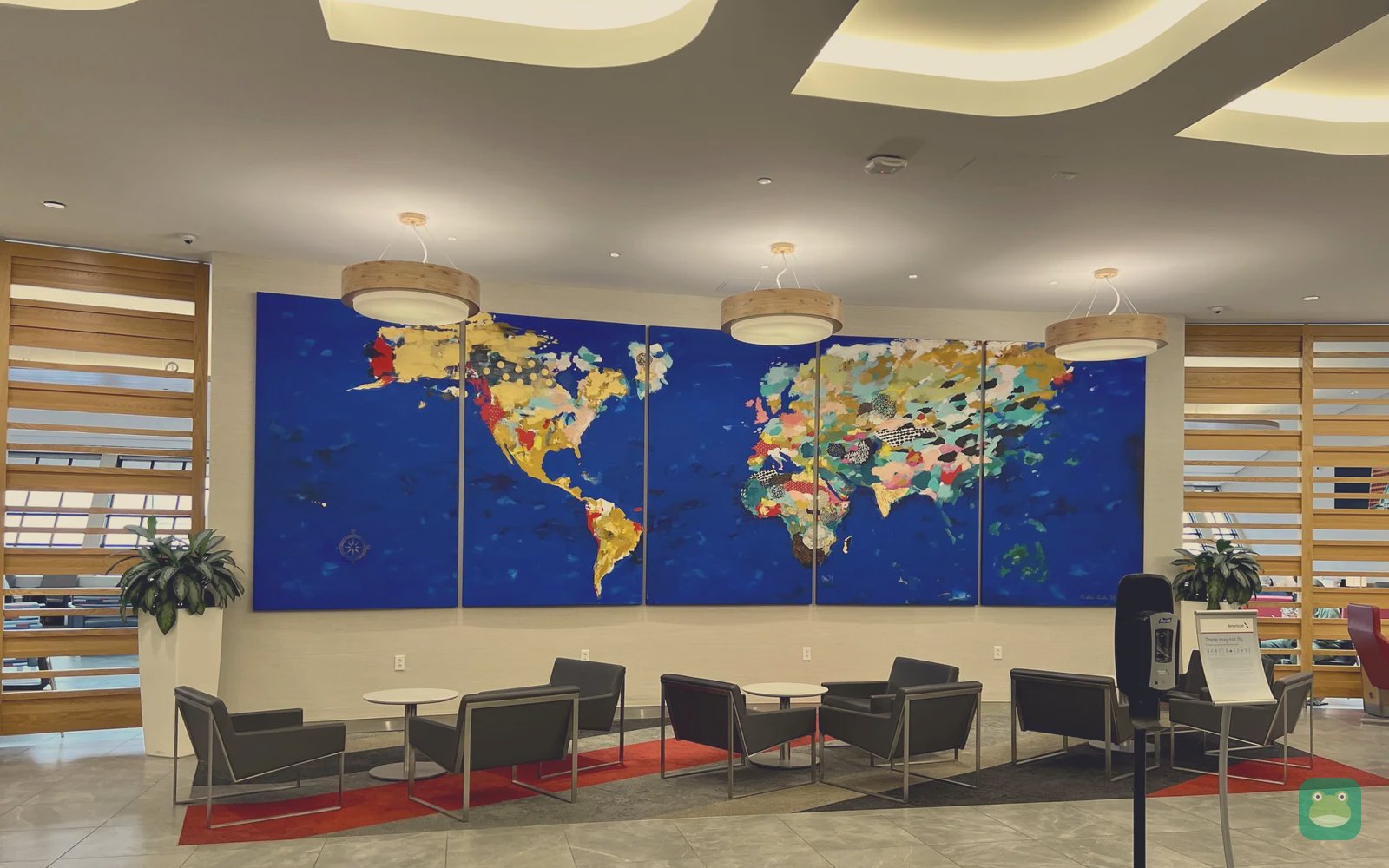 Admirals Club, DFW Terminal A (A24) — entrance