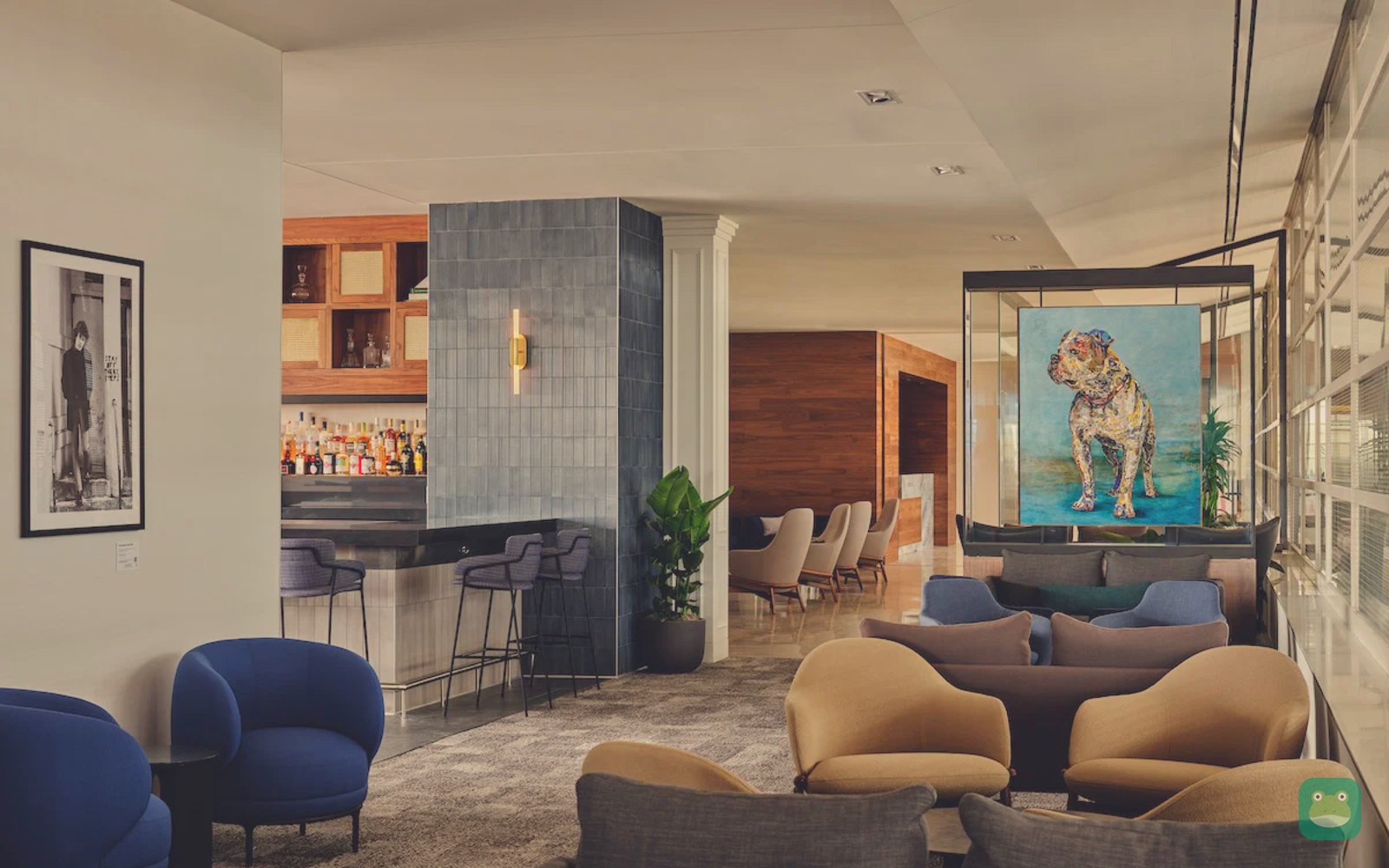 The Centurion Lounge, DCA Terminal 2 — lounge interior