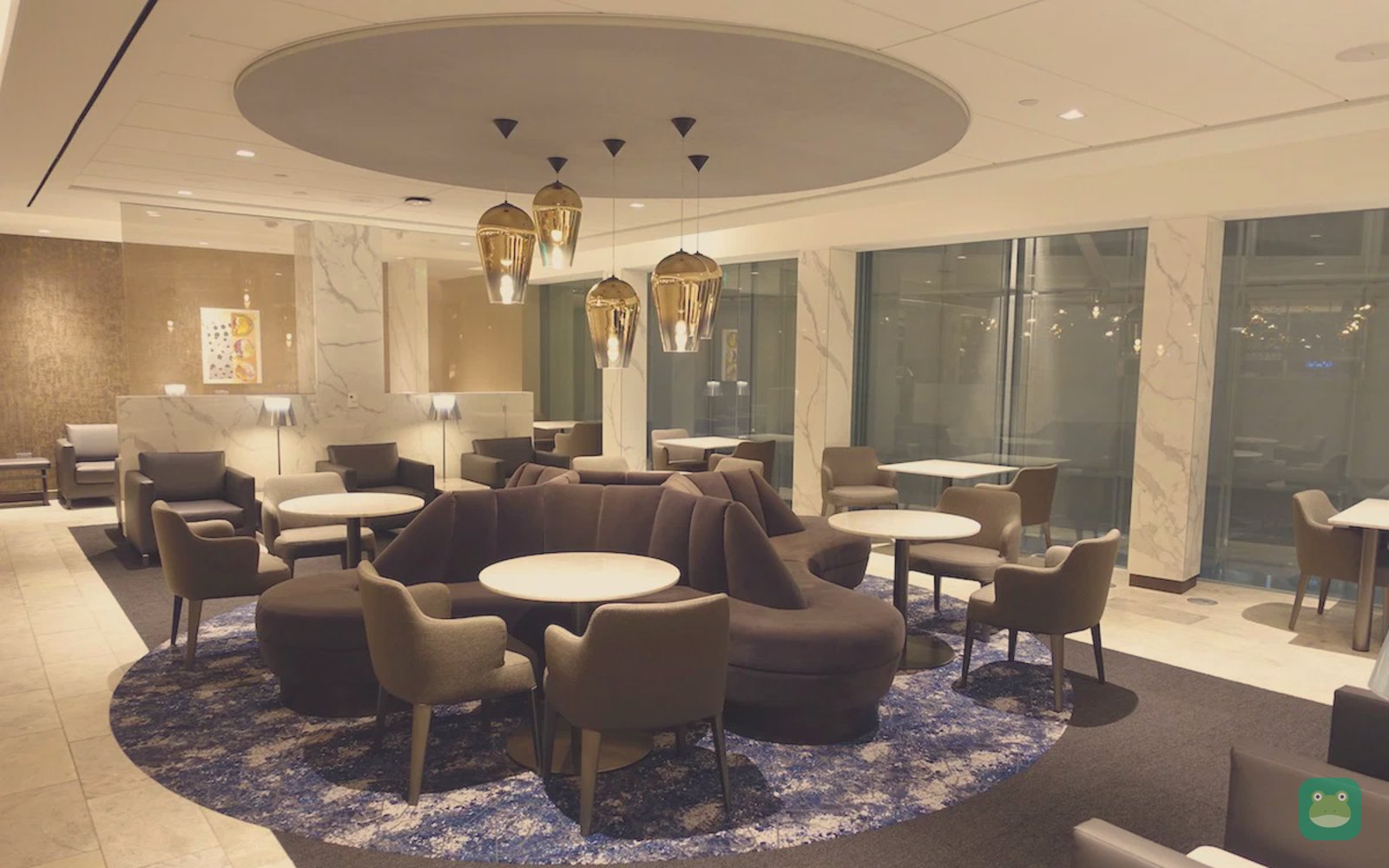 United Polaris Lounge, IAH Terminal E — seating
