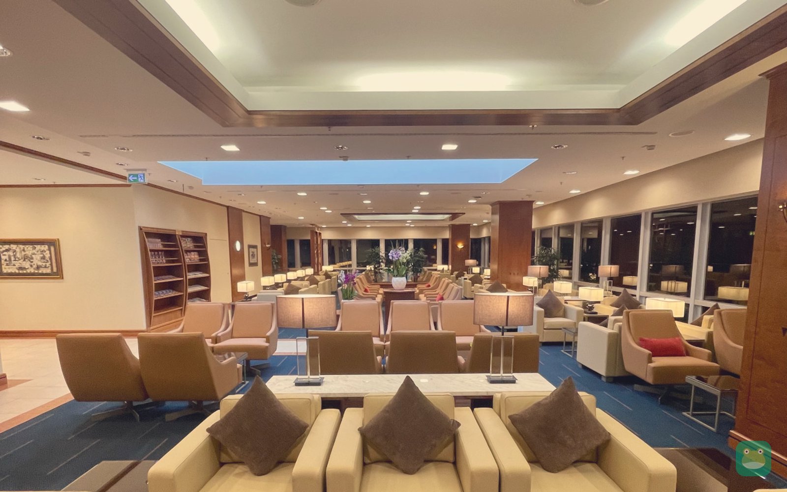Emirates Lounge Düsseldorf after the 2023 refurbishment
