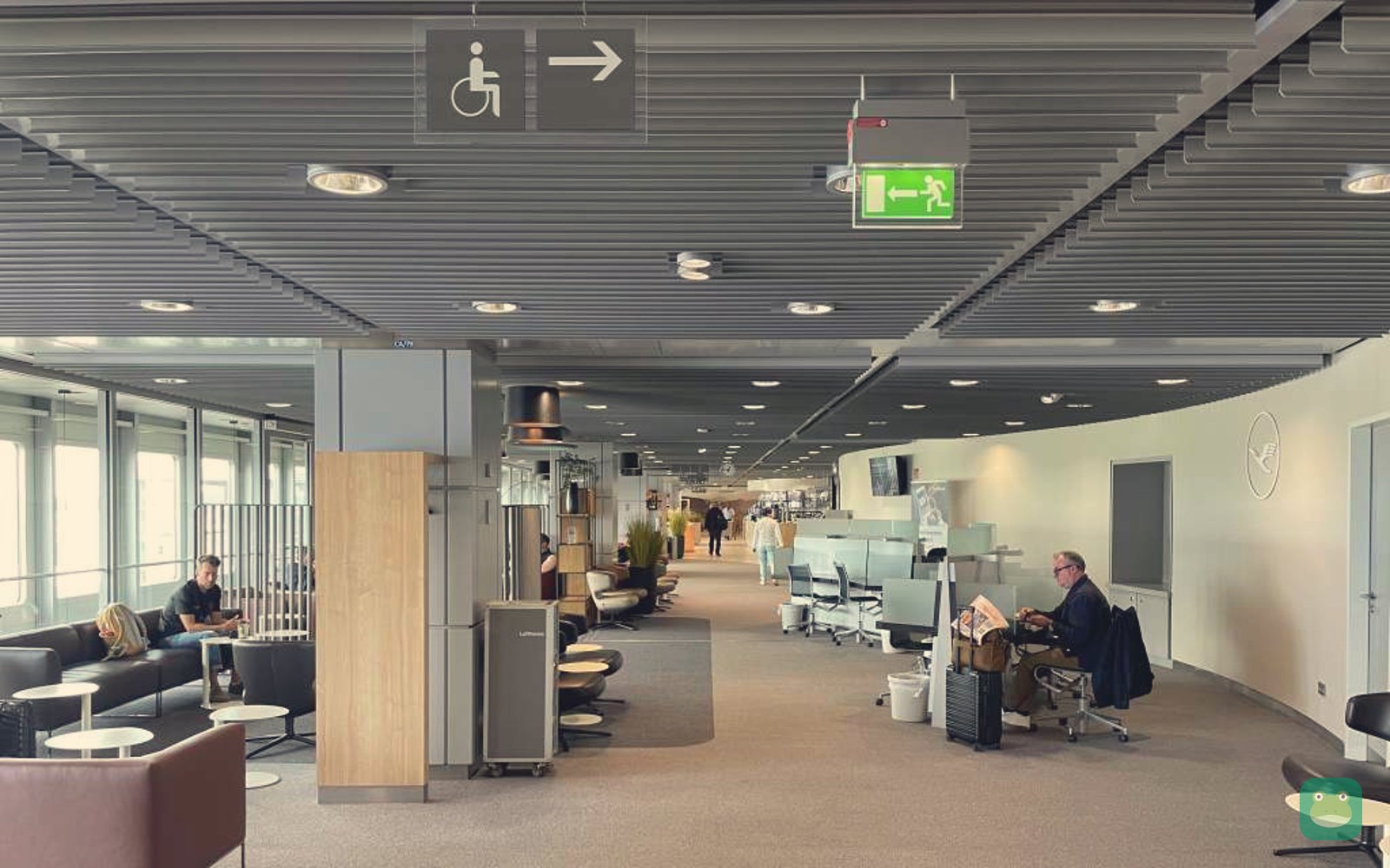 Lufthansa Business Lounge Düsseldorf, Pier A (2024)