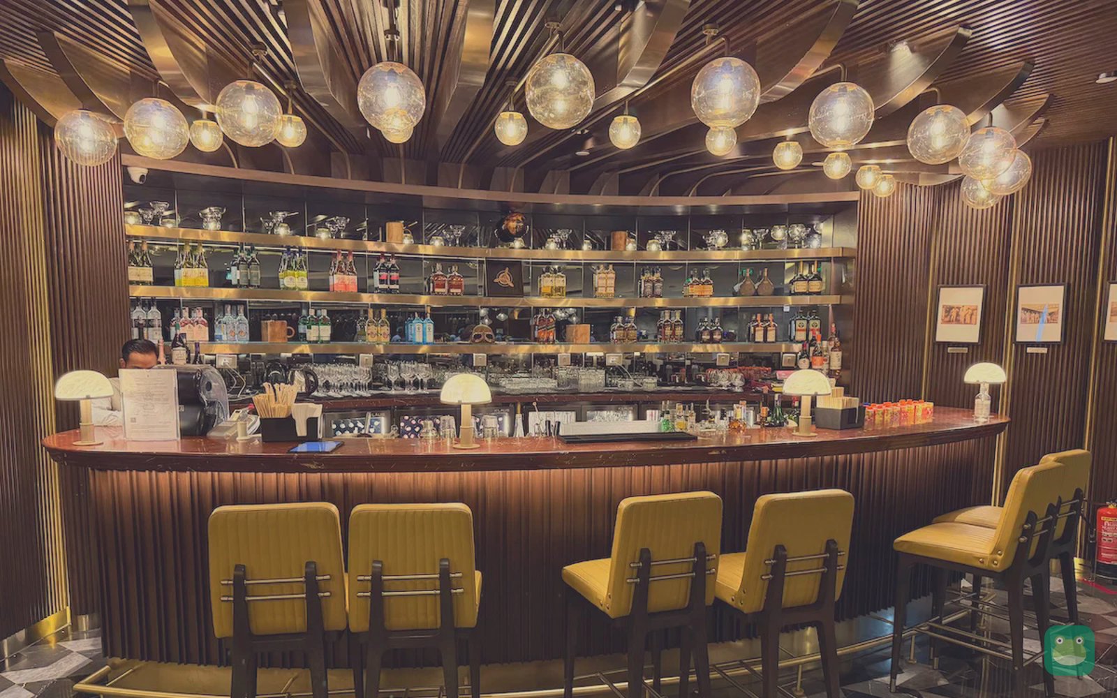Air India Maharaja Lounge, DEL Terminal 3 — Aviator's Bar