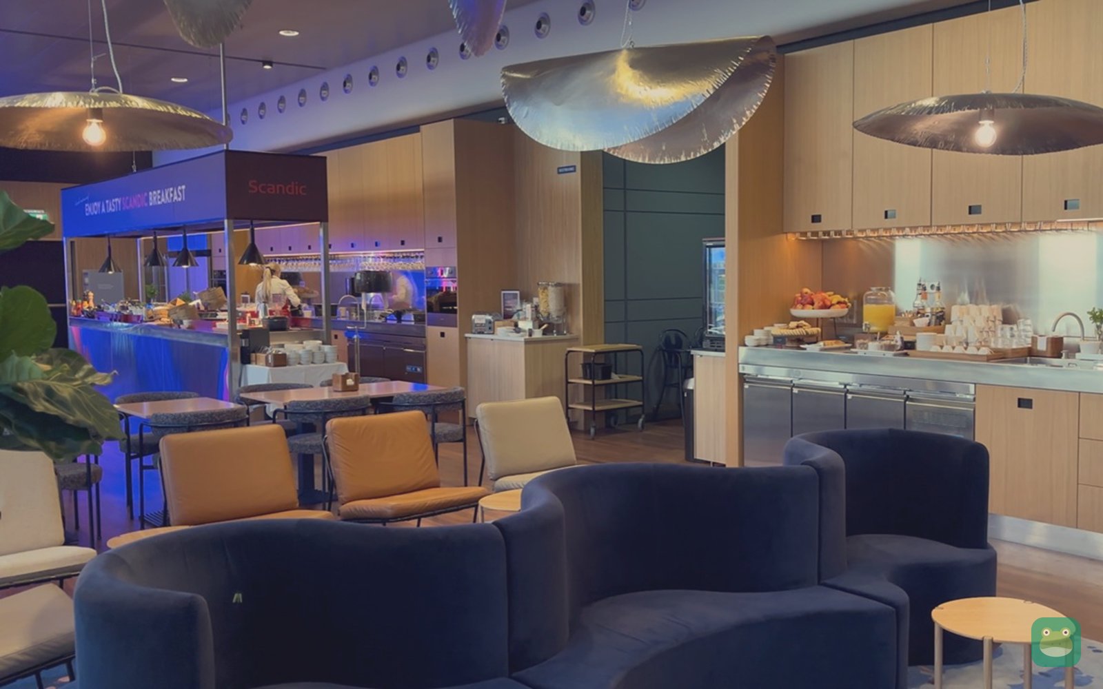 SAS Lounge by Mastercard, ARN Terminal 5 — seating area