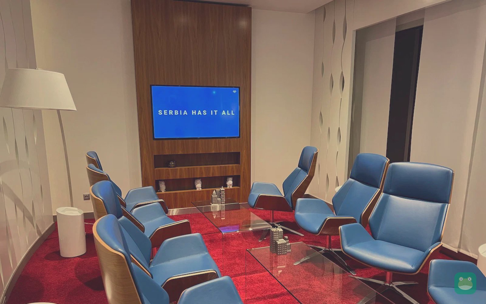 Air Serbia Premium Lounge, Belgrade (2022)