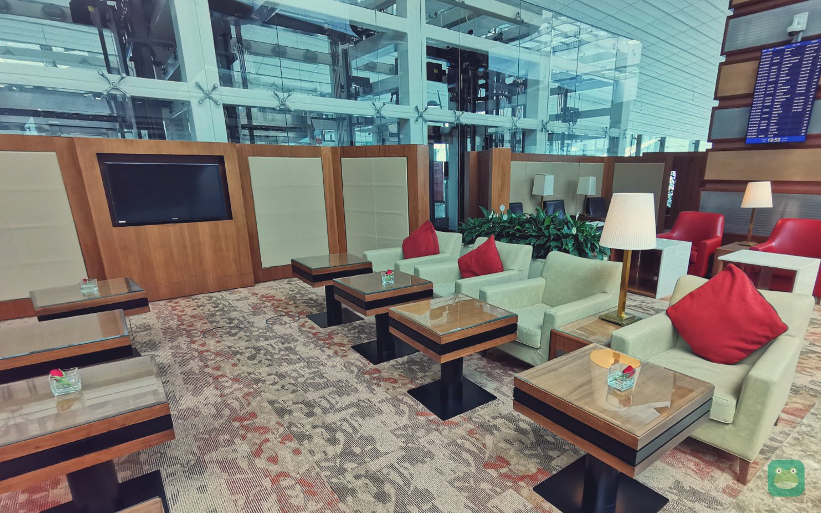 Emirates Business Class Lounge, DXB Terminal 3 Concourse A — seating