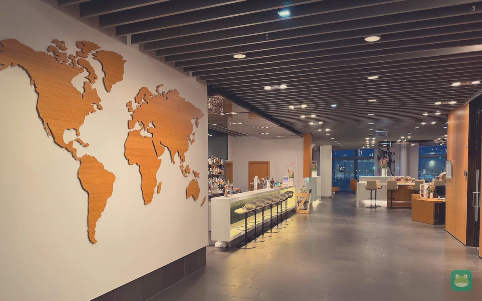 Lufthansa First Class Lounge (A), FRA Terminal 1 (A/Z) — lounge layout