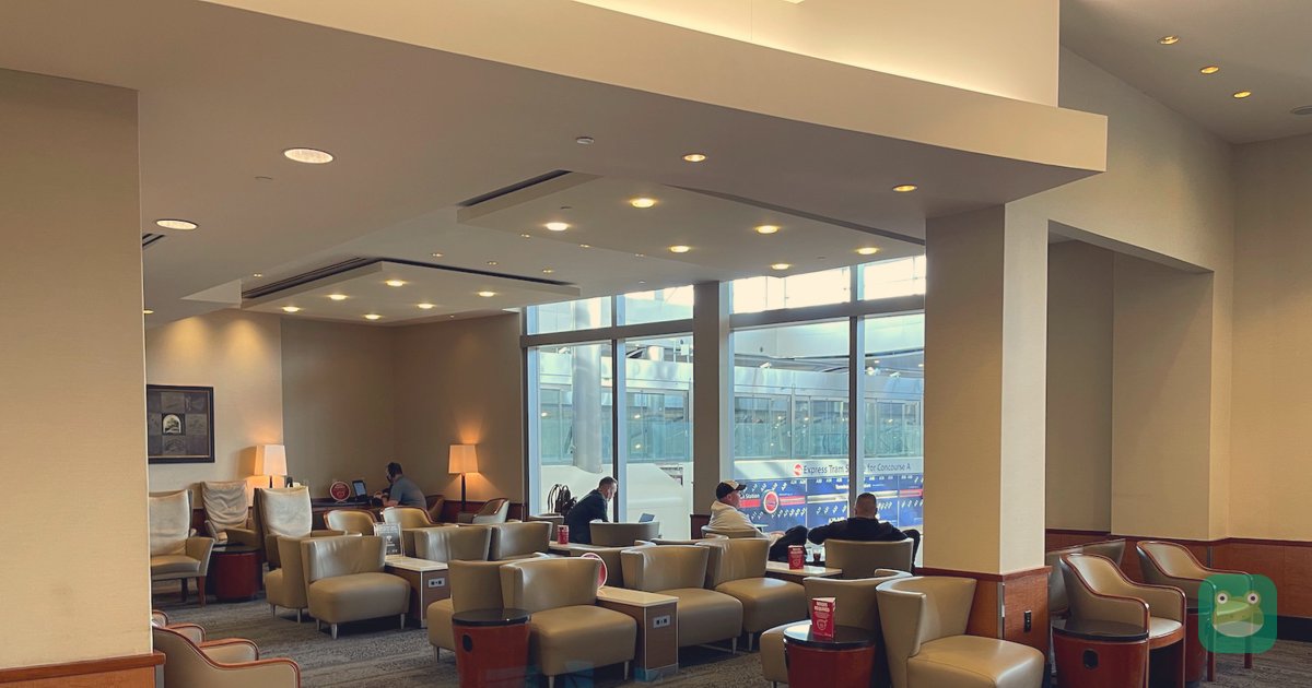 Delta Sky Club, DTW McNamara Terminal (A38) — lounge room