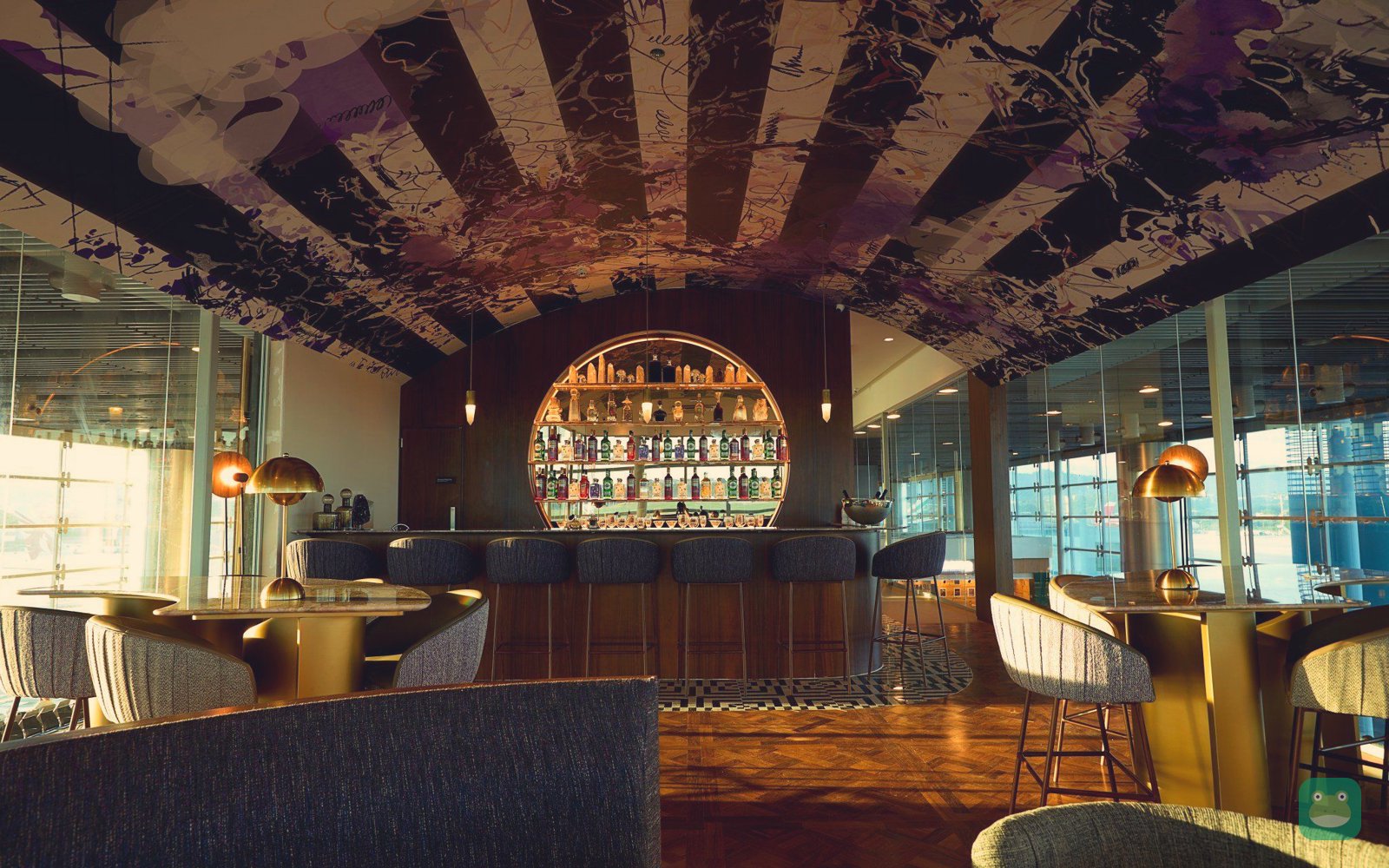 Nubank Ultravioleta Lounge, GRU Terminal 3 — bar