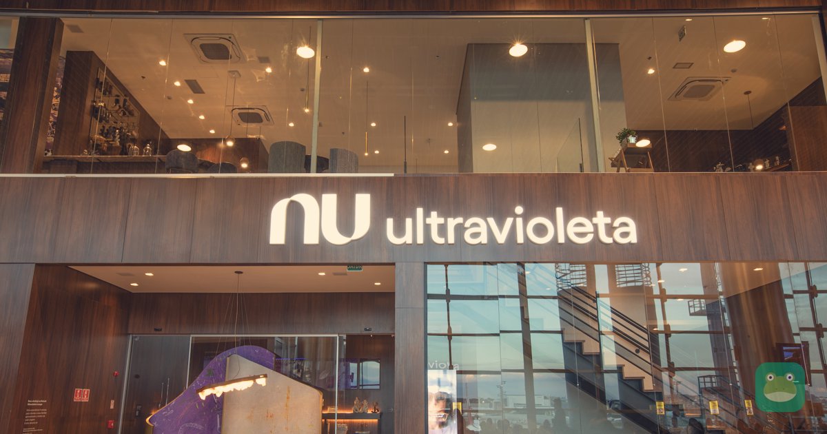 Facade of Nubank Ultravioleta Lounge, Guarulhos Terminal 3