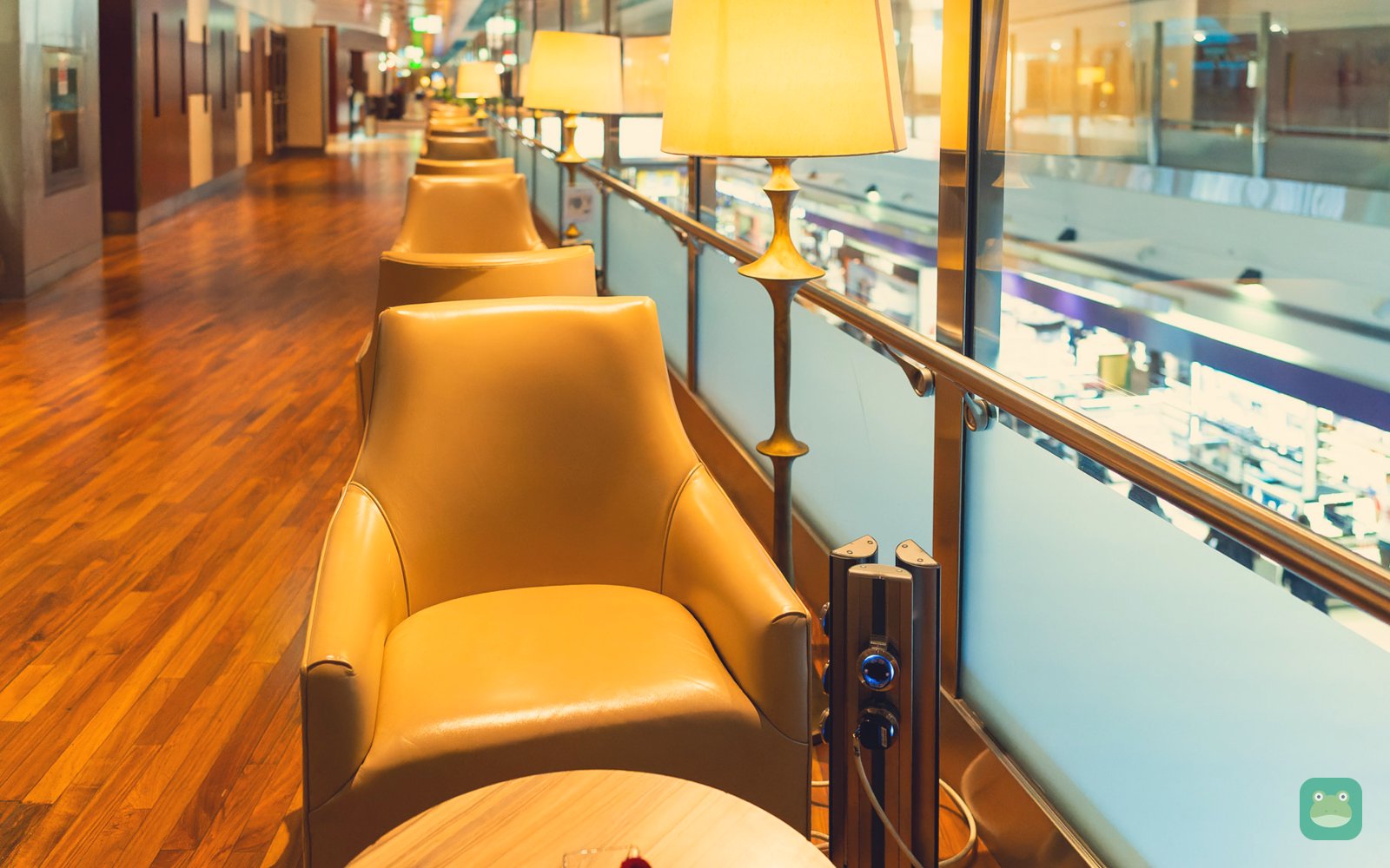 Emirates First Class Lounge, DXB Terminal 3 Concourse B — seating