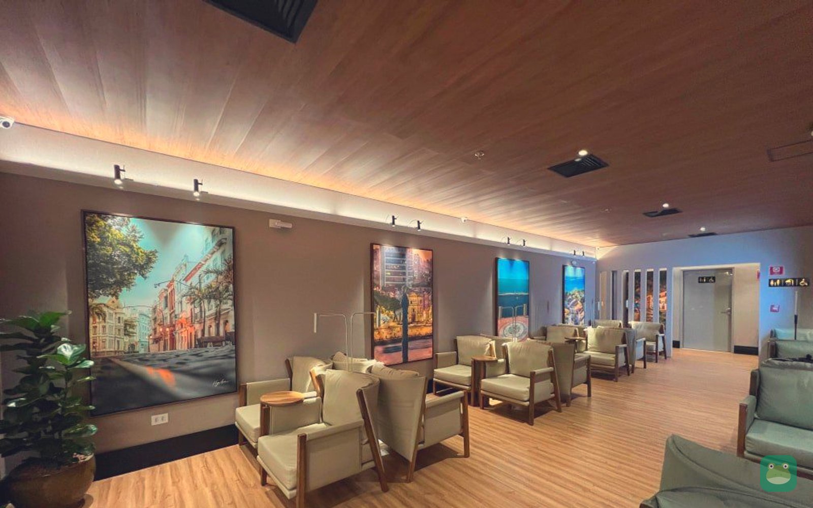 W Premium Lounge Recife – São João, REC Terminal 1 — lounge interior