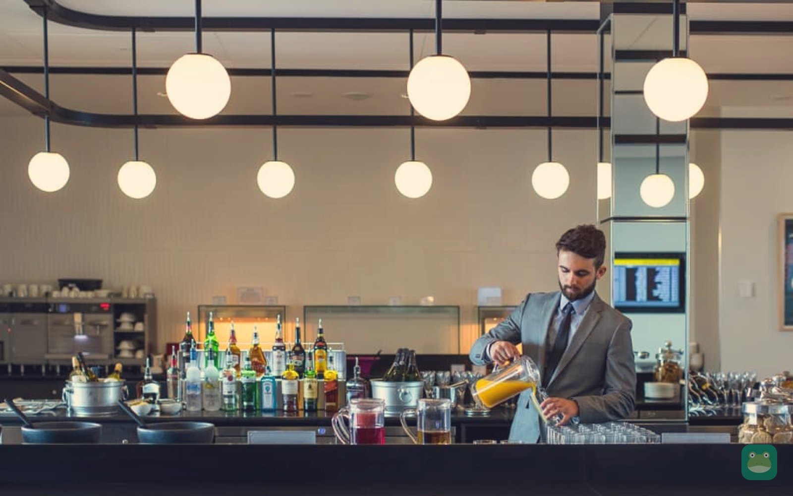 British Airways Lounge, Aberdeen (2018 fit-out)
