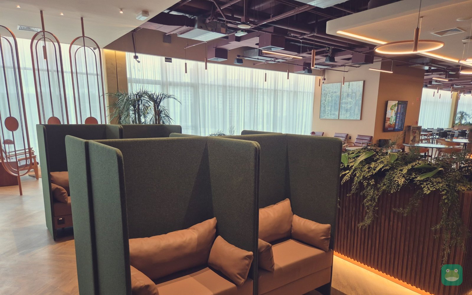 VIP Ambaar Club, CGH Terminal 1 — lounge overview