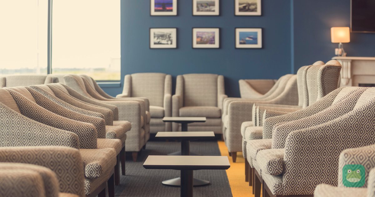 Armchair seating in the Northern Lights Lounge, Aberdeen