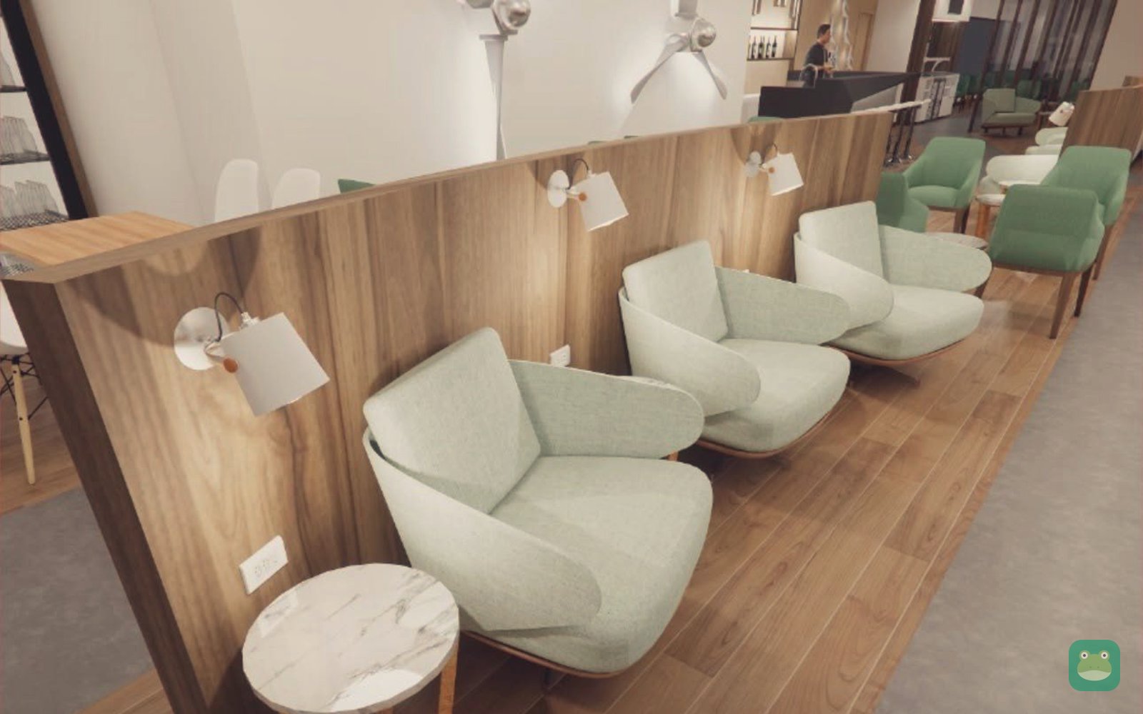 The Lounge Viracopos, VCP Terminal 1 — seating area