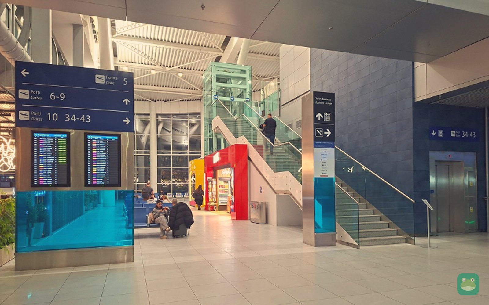 Satelit Business Lounge (Non-Schengen), OTP Non-Schengen Area