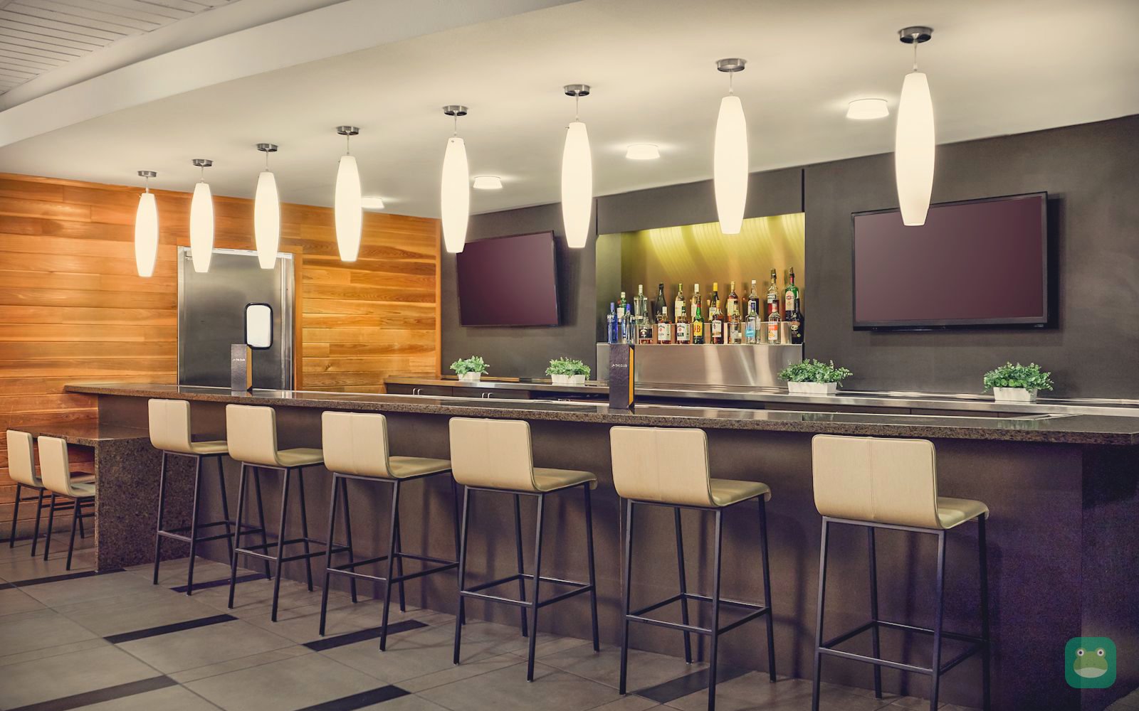 The Club LAS (E), LAS Terminal 3 — bar