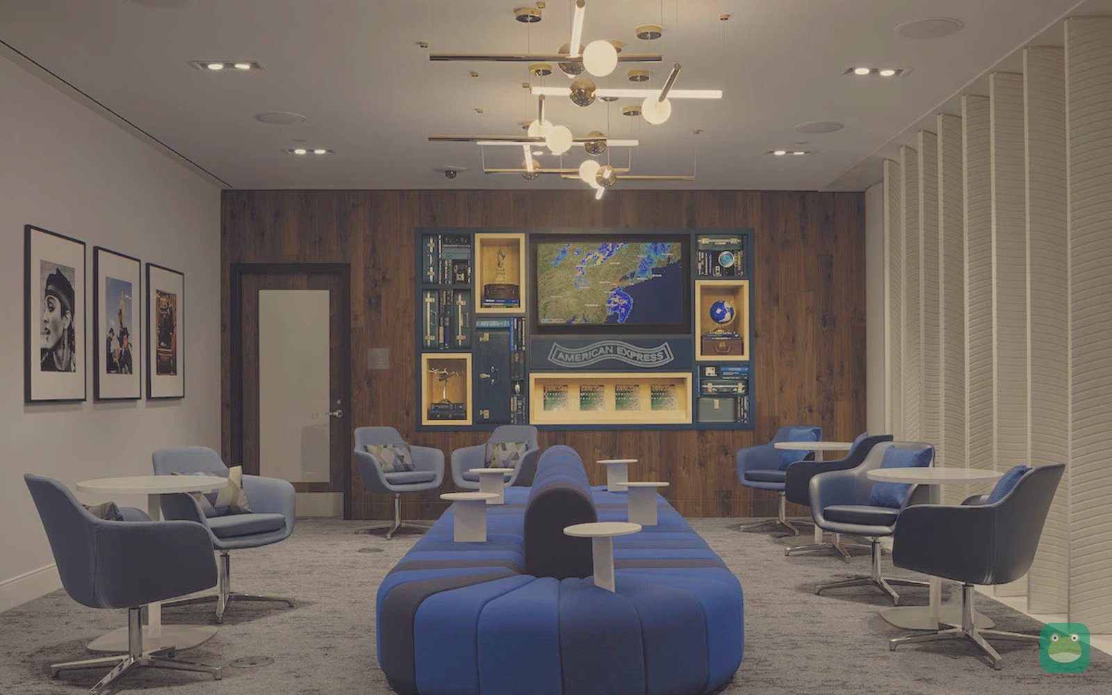 The Centurion Lounge, LGA Terminal B — seating