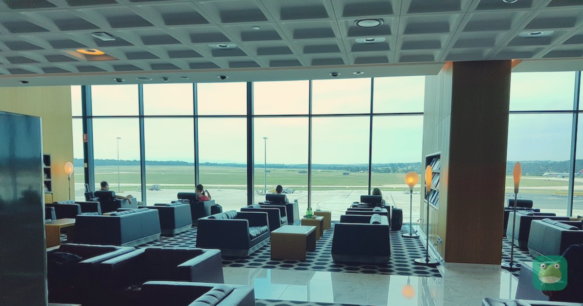 Qantas International First Lounge at Melbourne Airport, Terminal 2 (International)