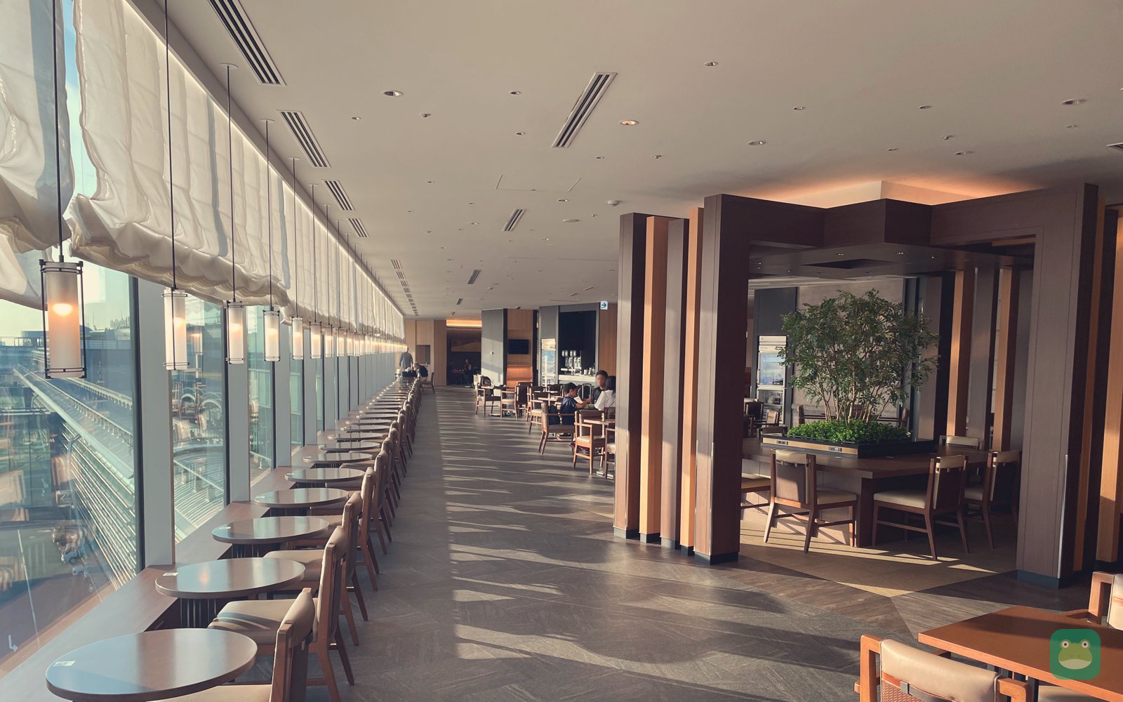 JAL Sakura Lounge Skyview, HND Terminal 3 — sky lounge seating