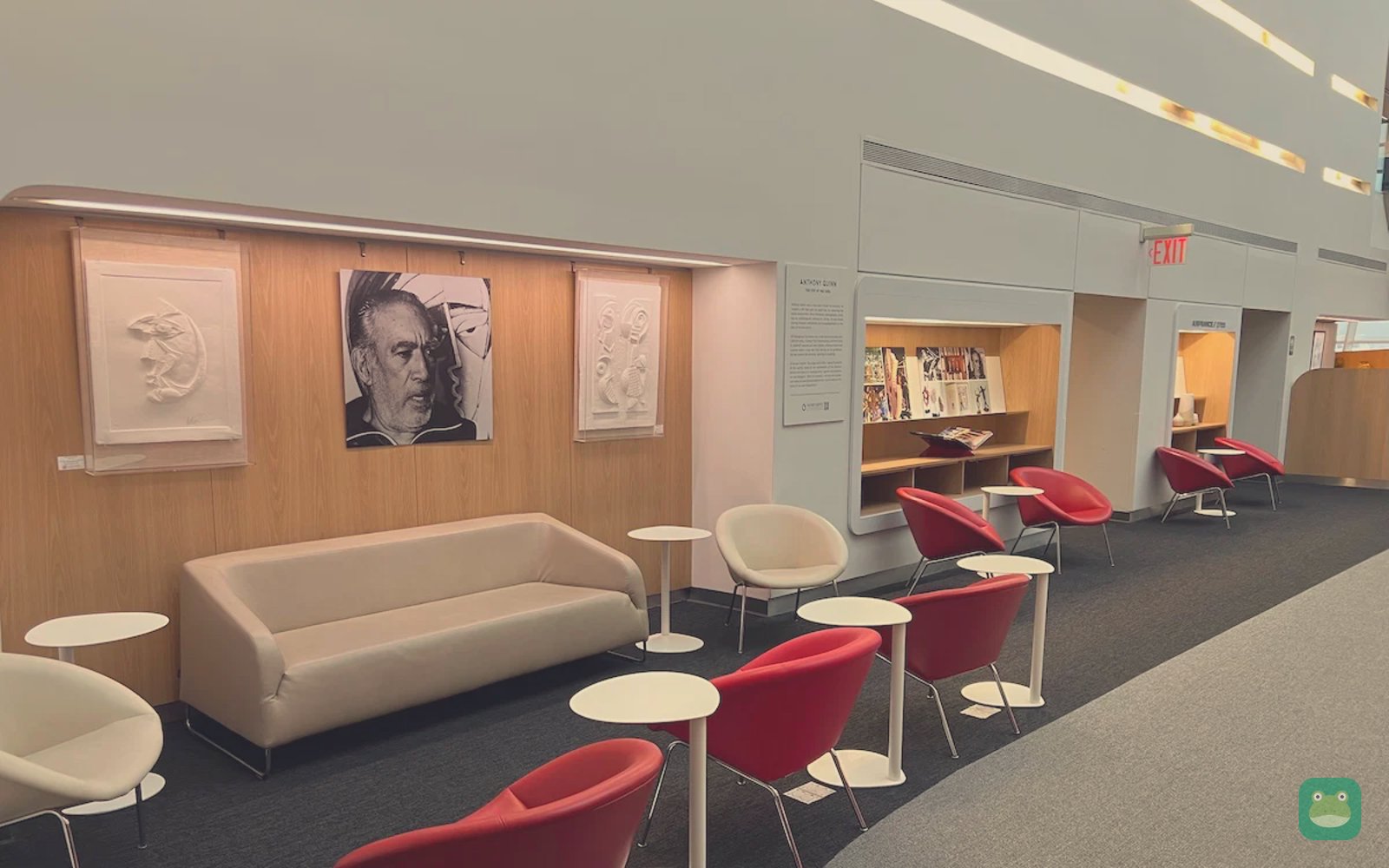 Air France Lounge, JFK Terminal 1 — main seating