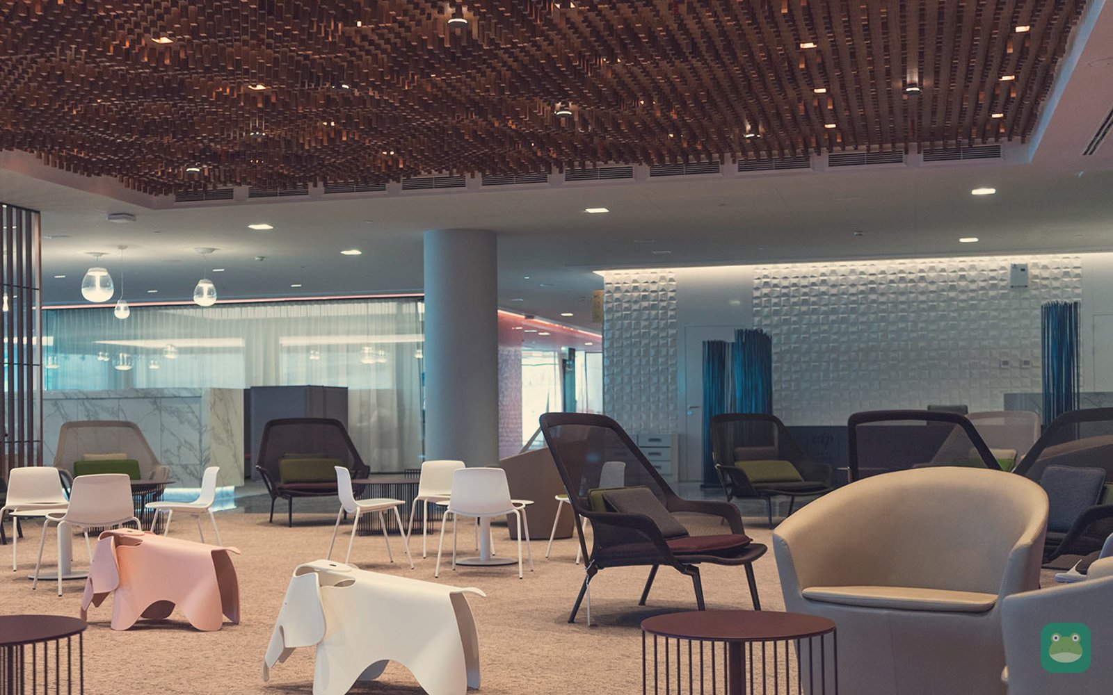 Sala VIP Pau Casals, BCN Terminal 1 (after 2019 refurbishment)