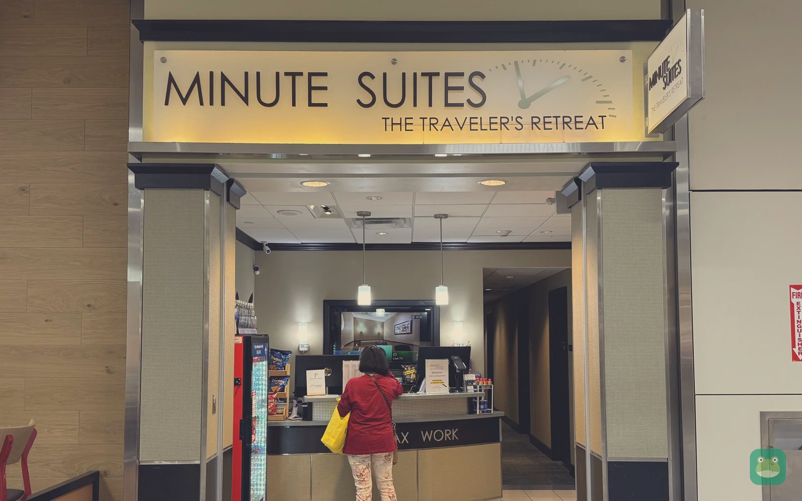 Minute Suites, DFW Terminal D — entrance