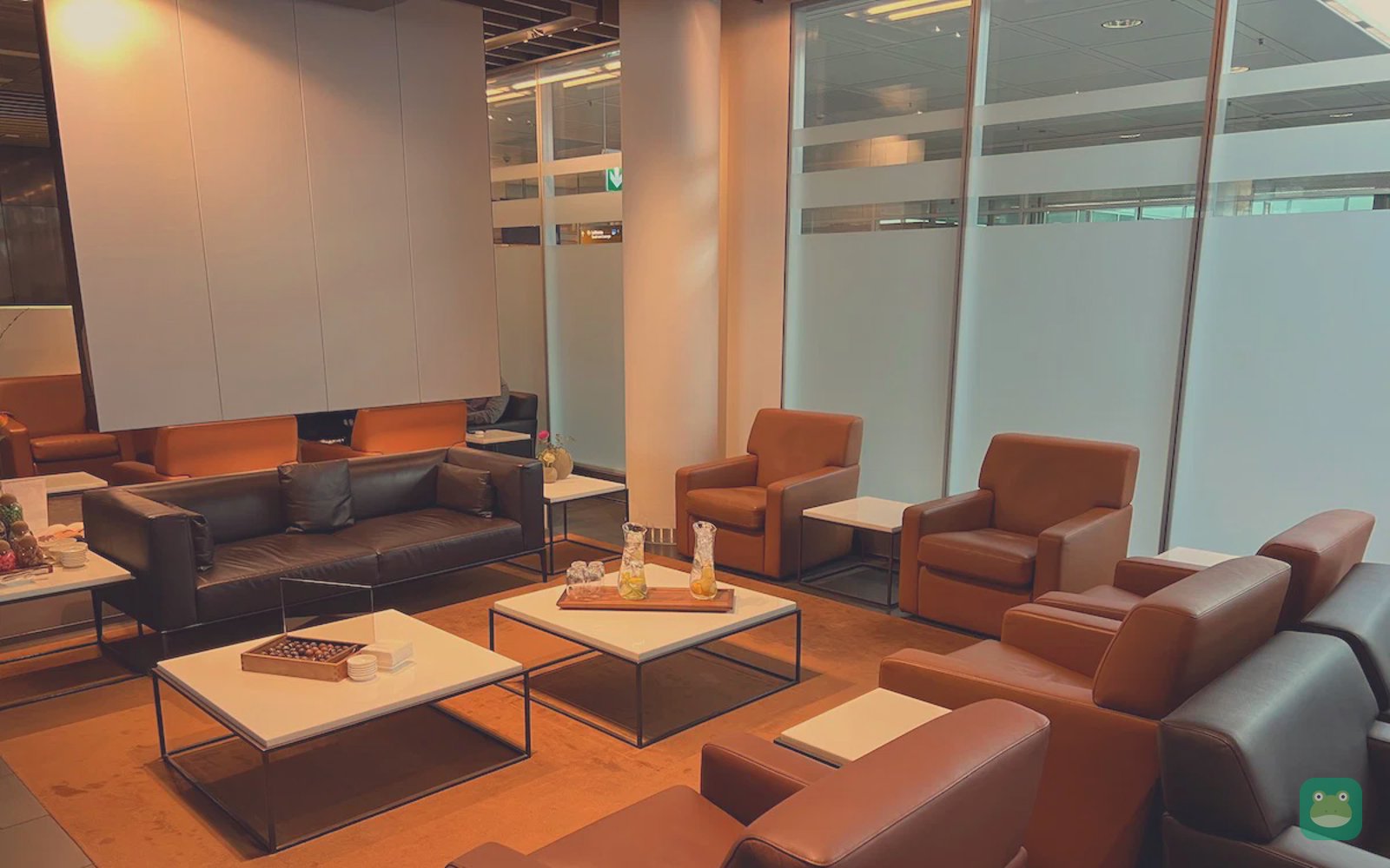 Lufthansa First Class Lounge, MUC Terminal 2 — seating area