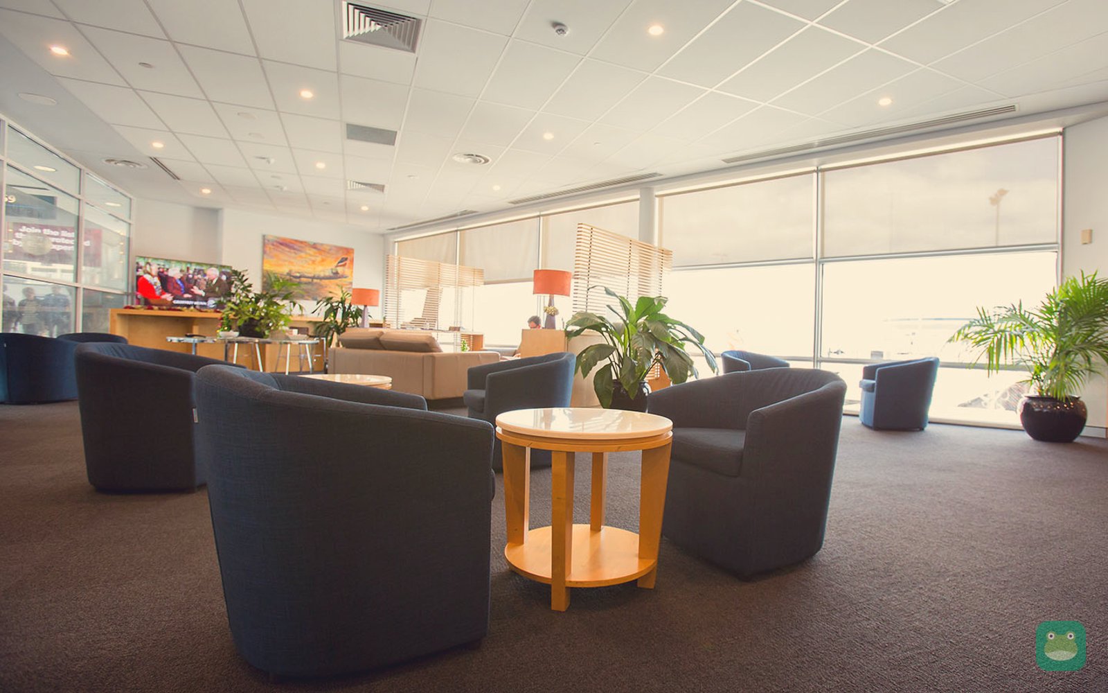 Rex Lounge, SYD Terminal 2 — lounge interior