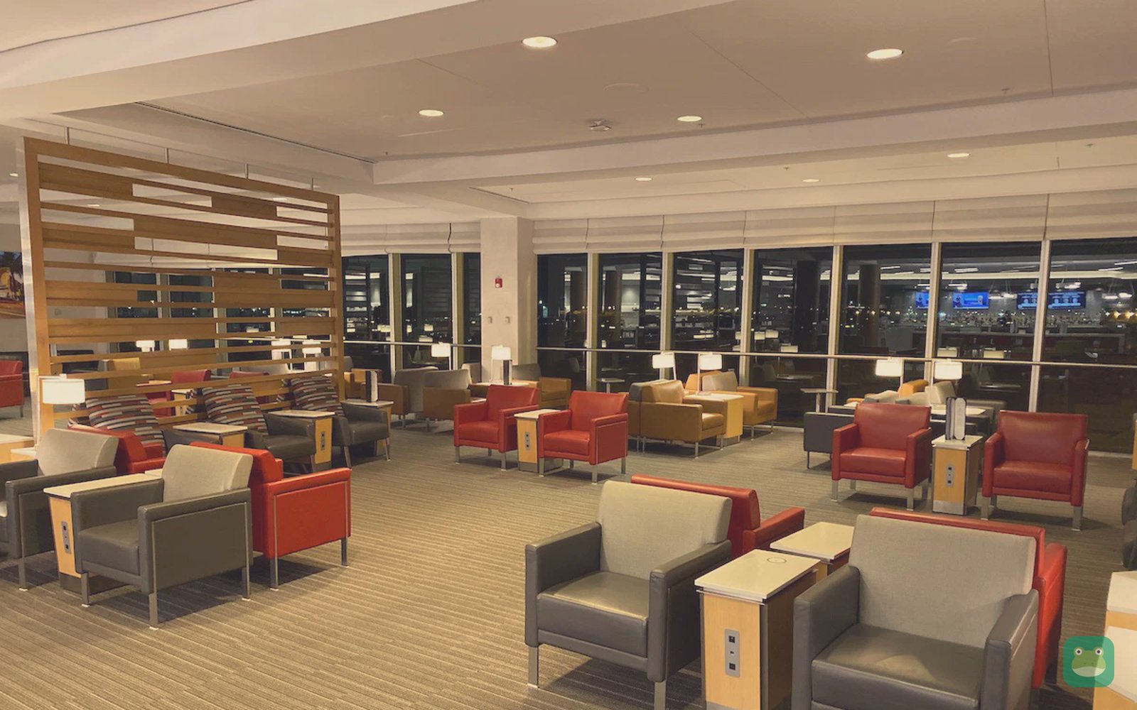 American Airlines Admirals Club (D30), MIA Concourse D — main seating area