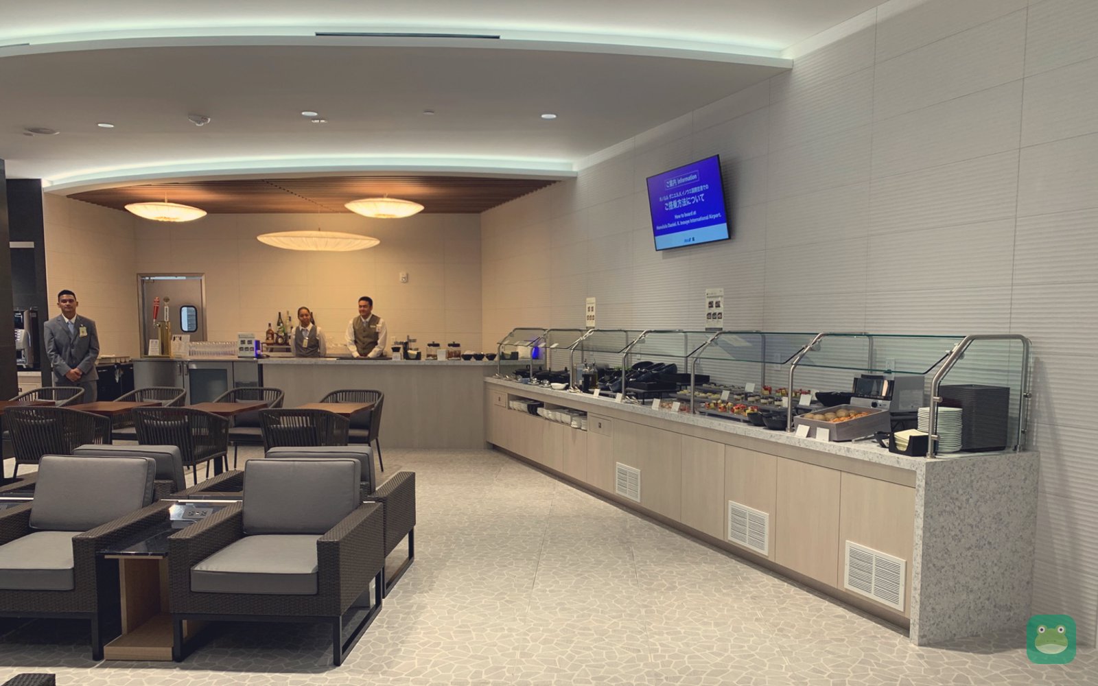 ANA Suite Lounge, HNL Terminal 2 — lounge seating