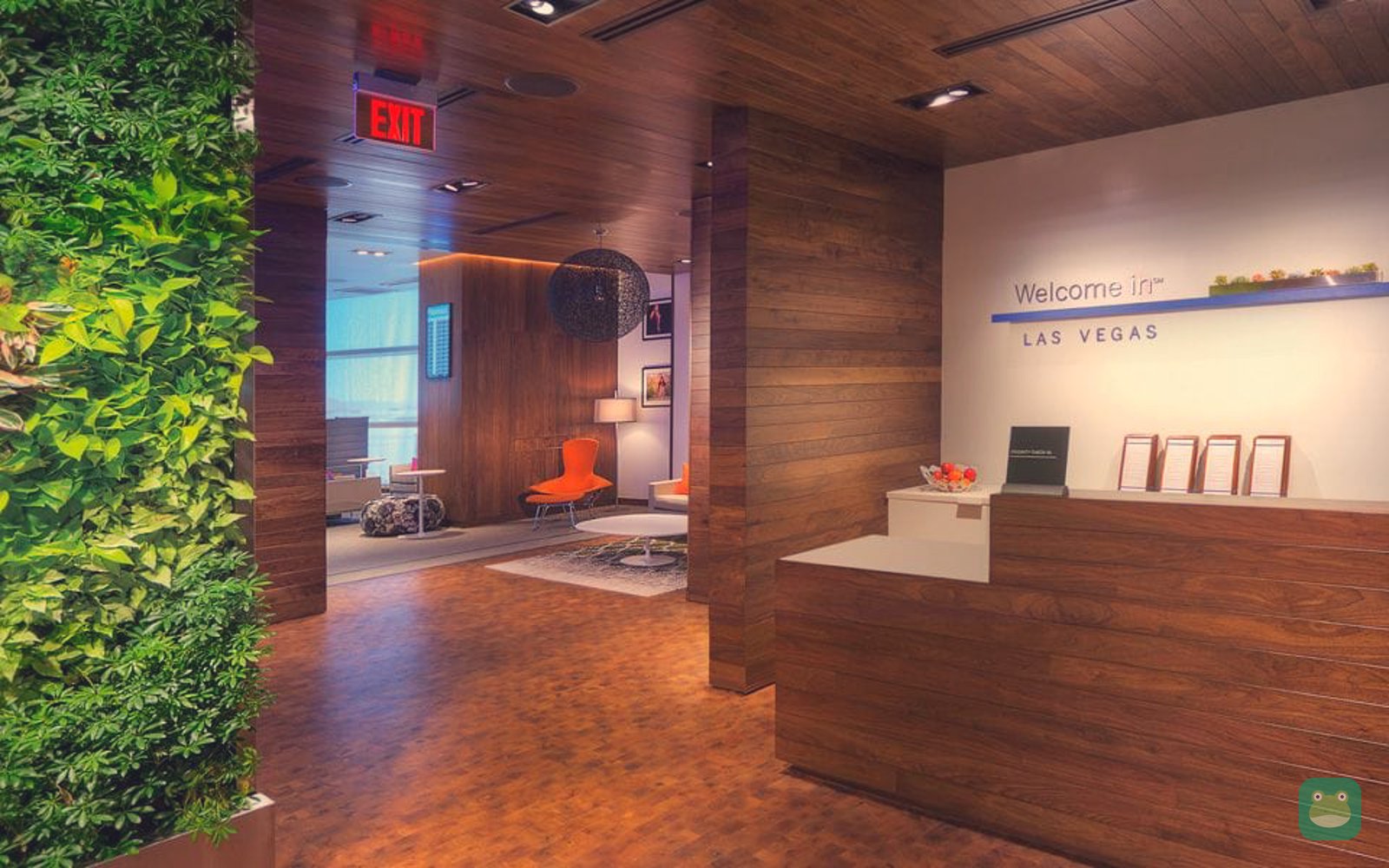 The Centurion Lounge, LAS Concourse D — entrance