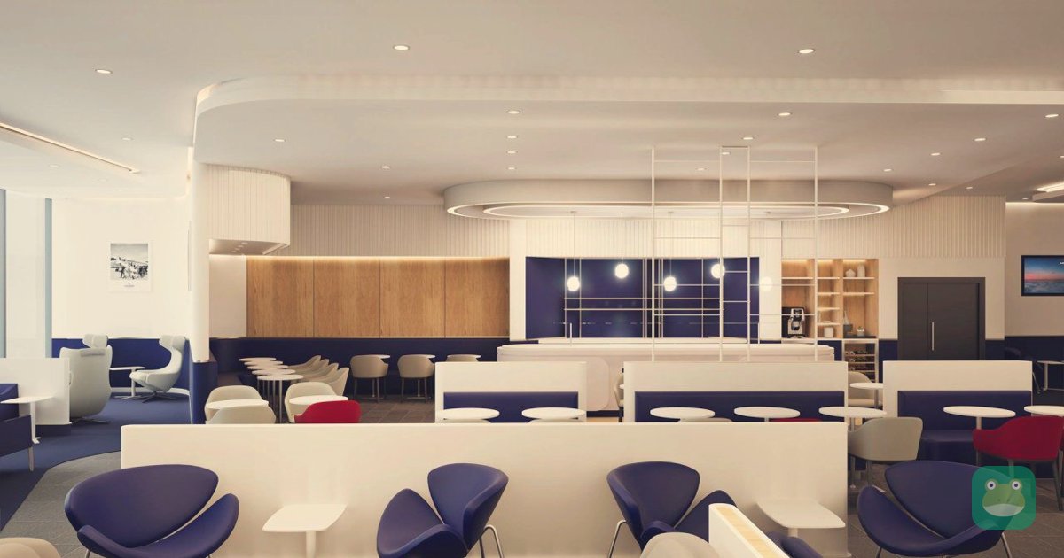 Seating area, Air France Lounge, Frankfurt Terminal 3